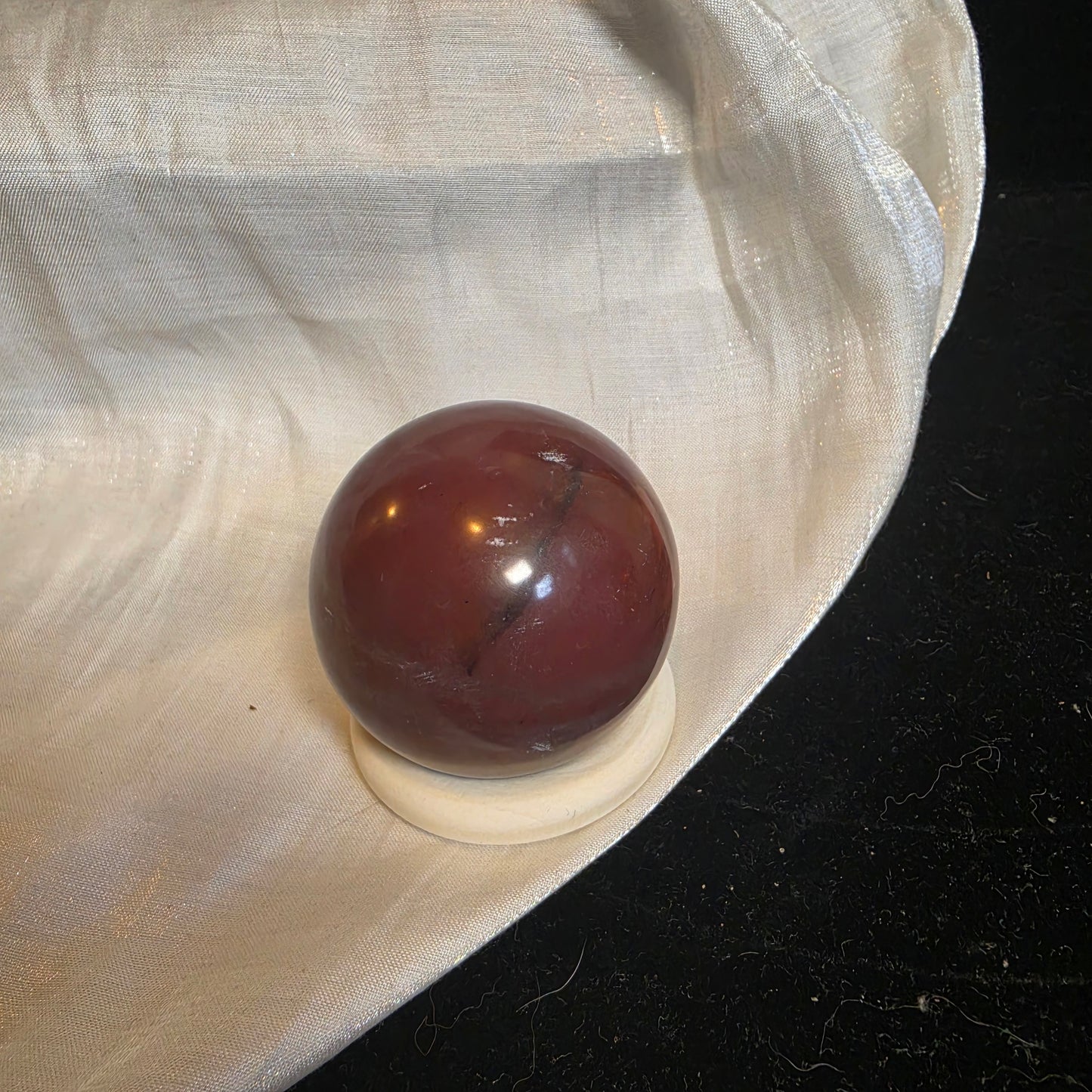 Guava quarts sphere 8