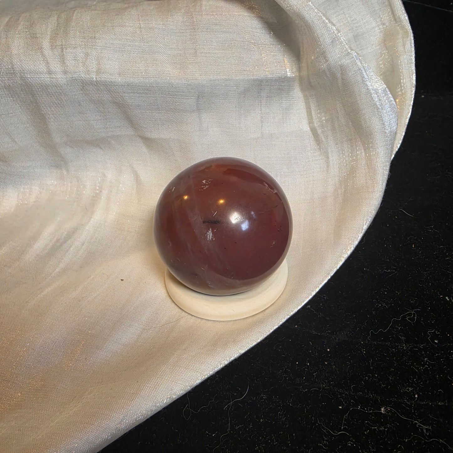 Guava quarts sphere 8