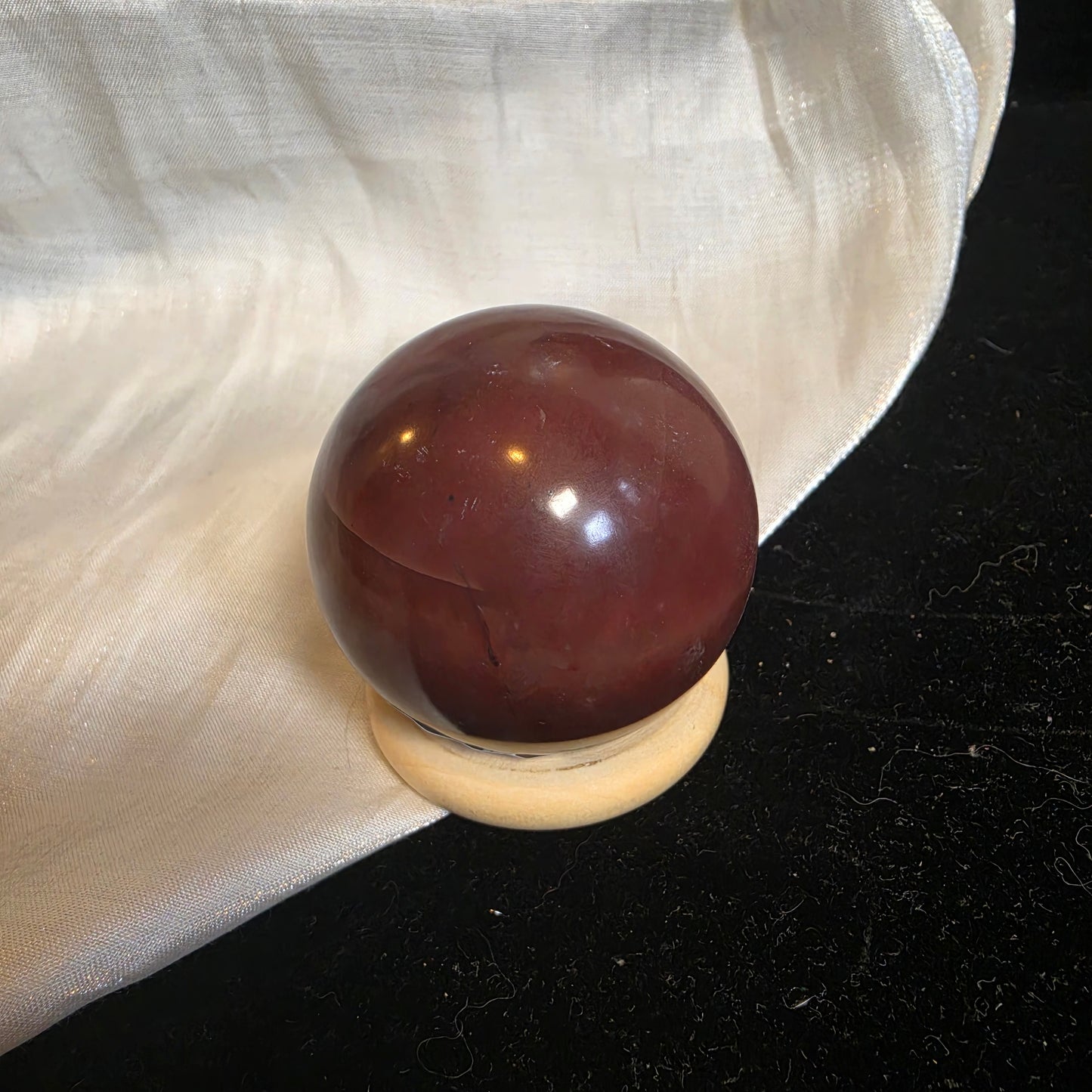 Guava quarts sphere 9