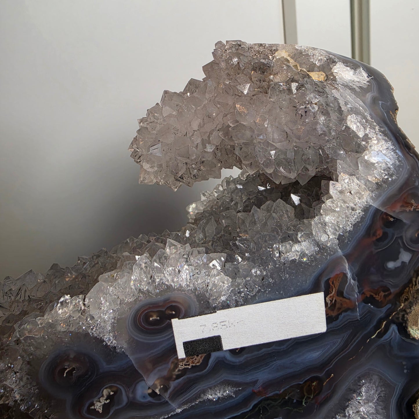 Amethist/agate statement 1