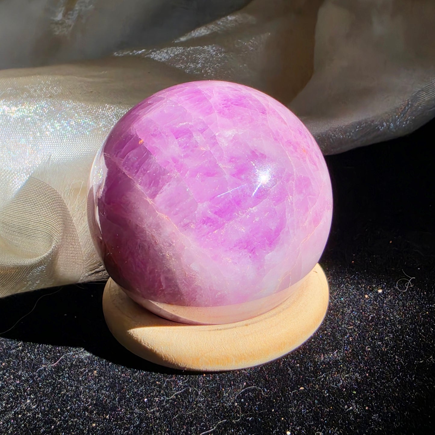 kunzite sphere 1