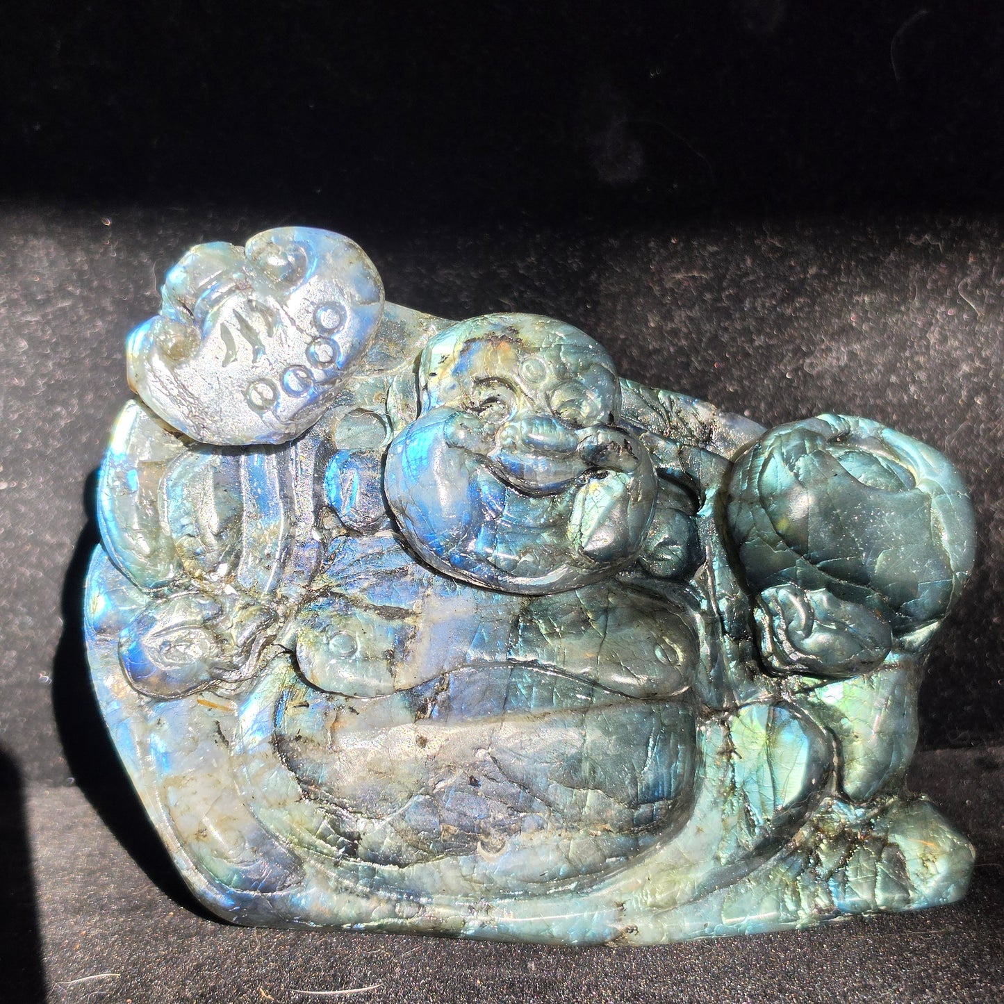 Labradorite buddha 4