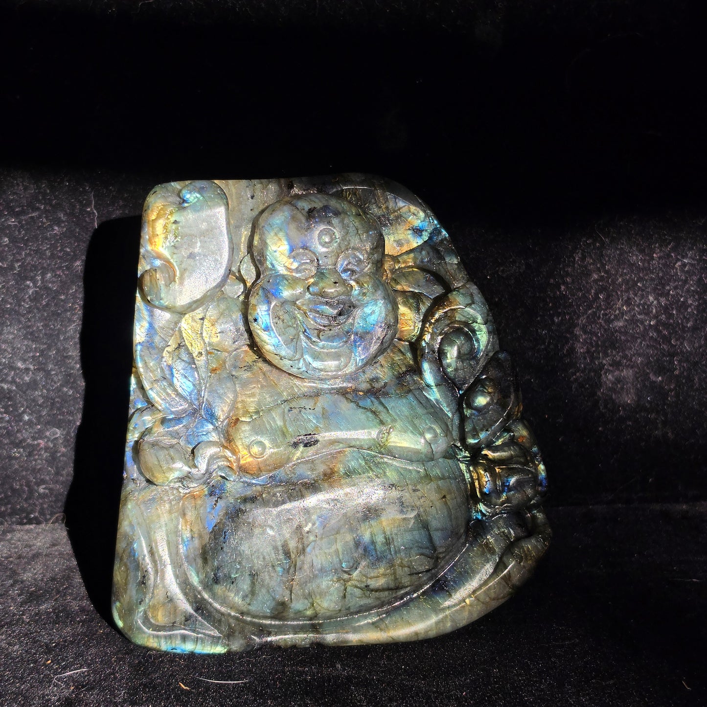 Labradorite buddha 5