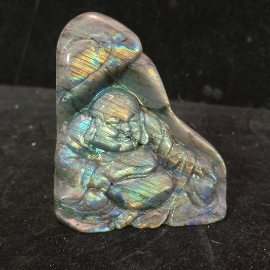 Labradorite buddha 3