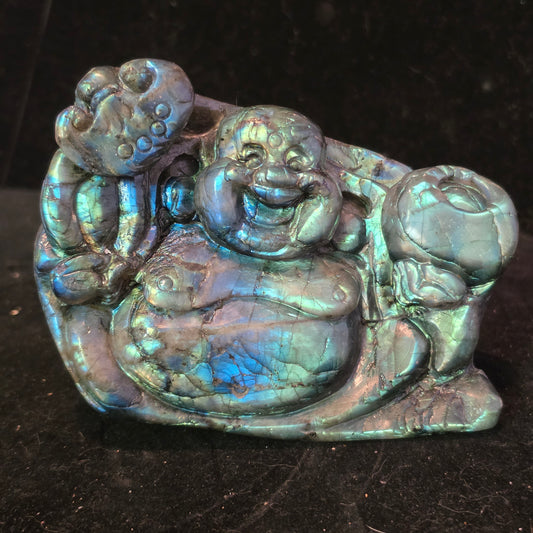 Labradorite buddha 4