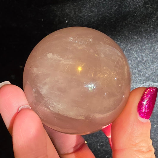 rosequarts sphere 9