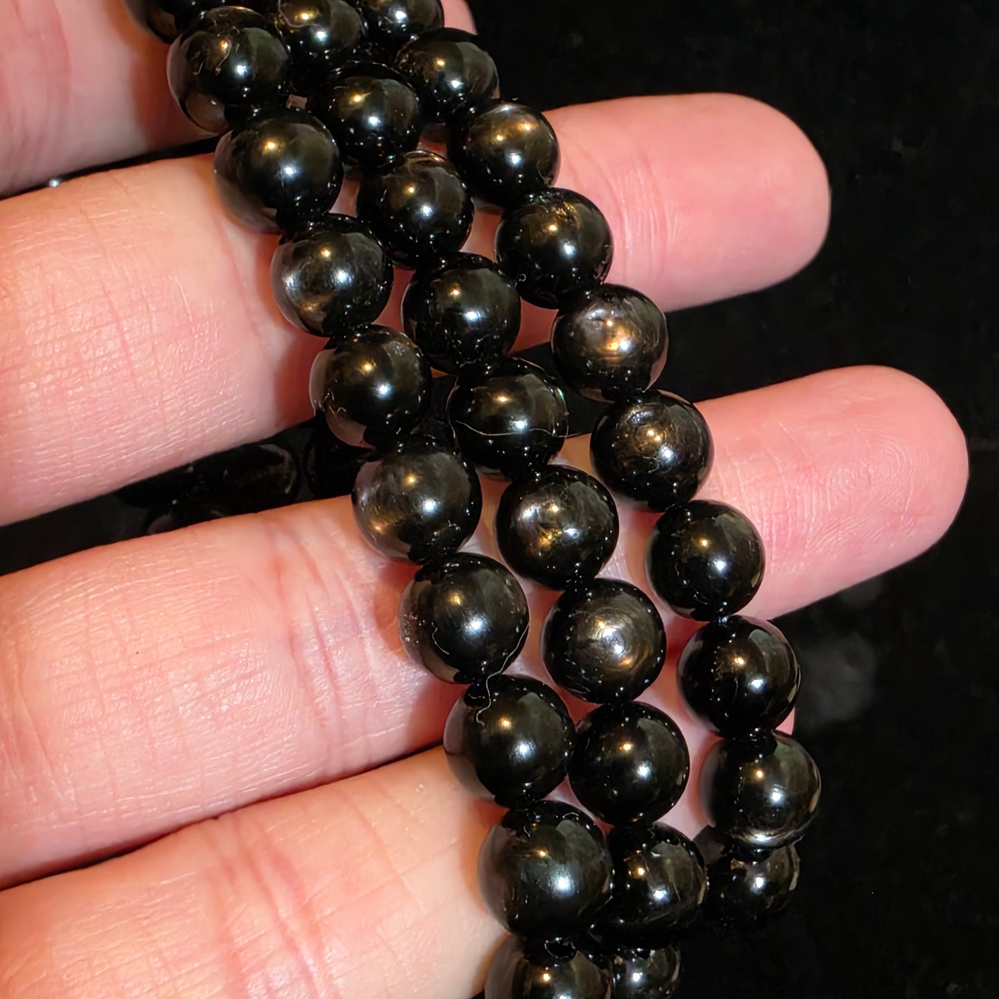 Hypersthene bracelet