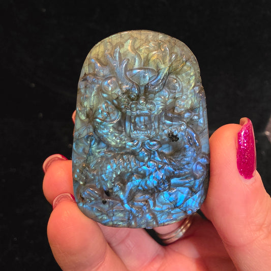 Labradorite dragon