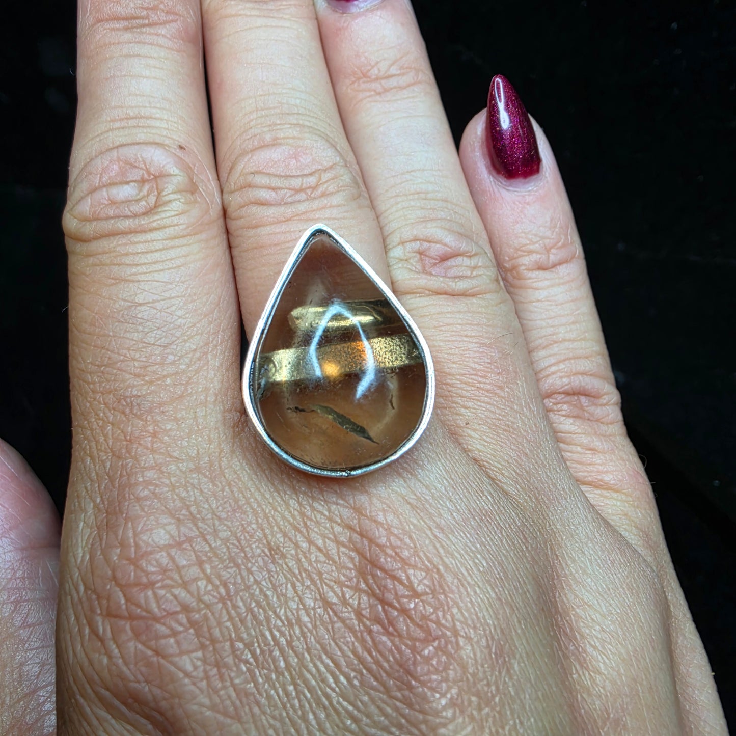 Smokey quarts ring 1