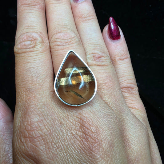 Smokey quarts ring 1