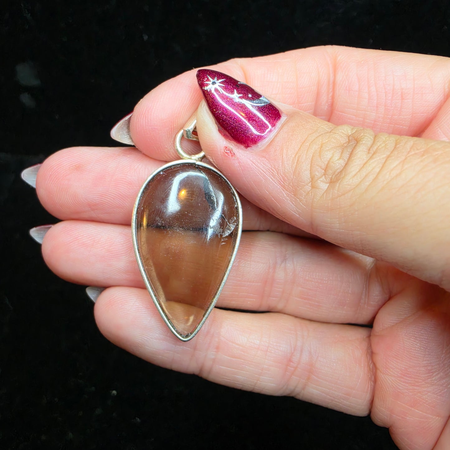 Smokey quarts pendant 1