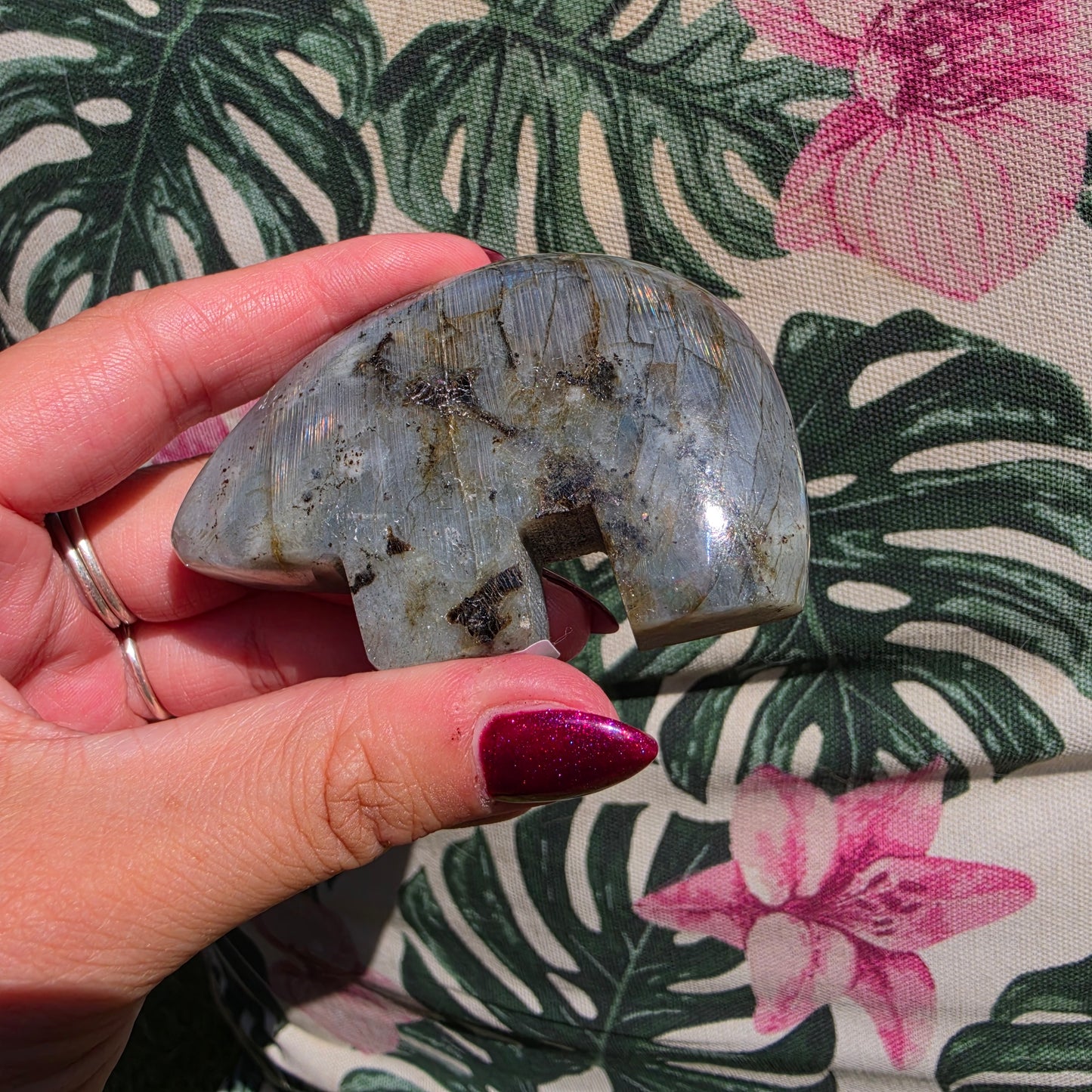 Labradorite zunibear 1