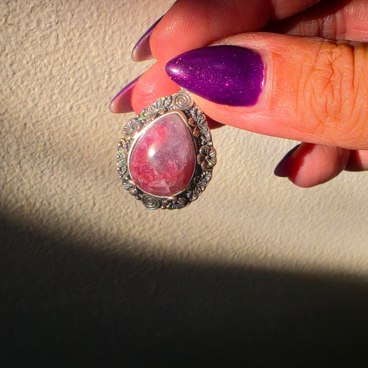 Unicorn stone pendant 2