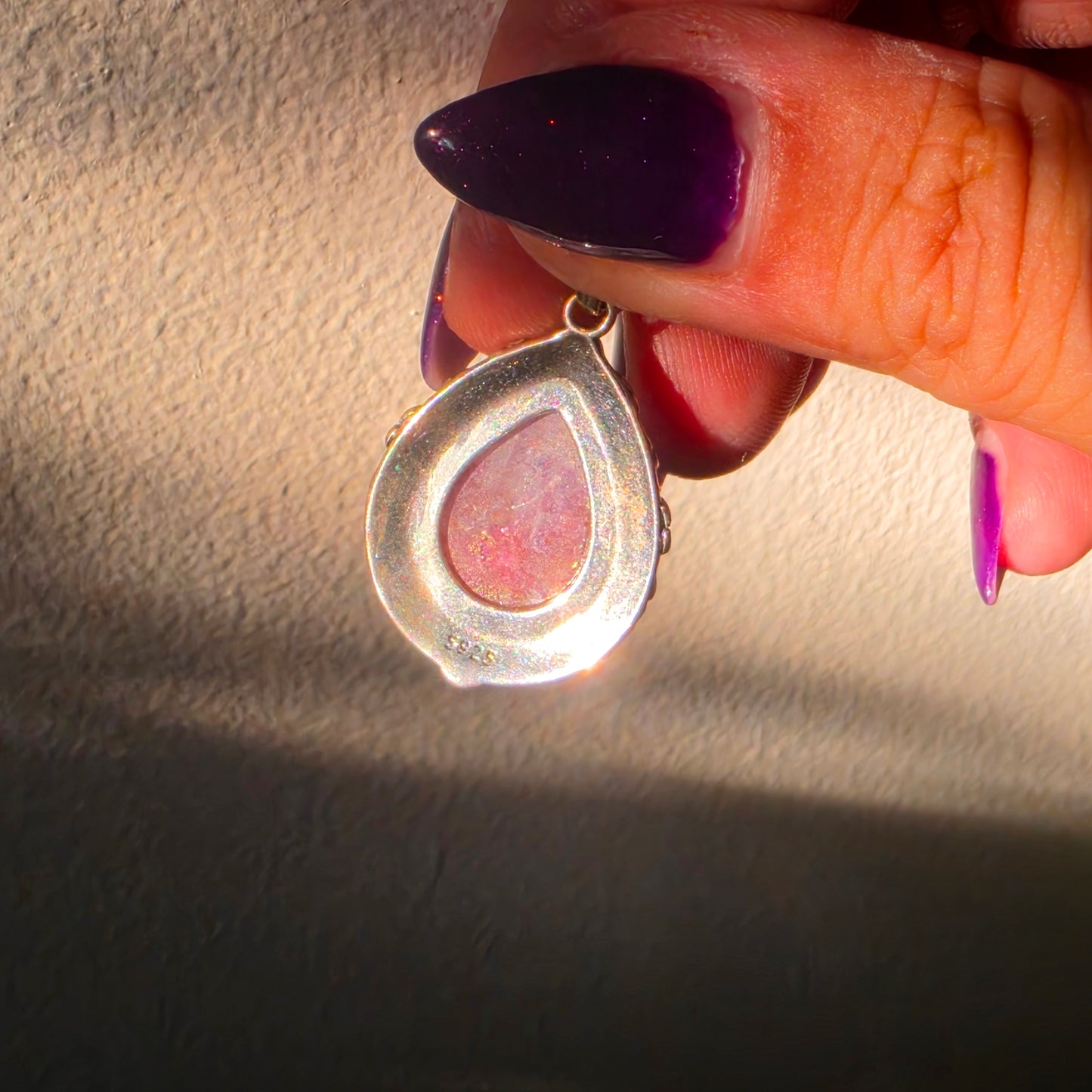Unicorn stone pendant 2