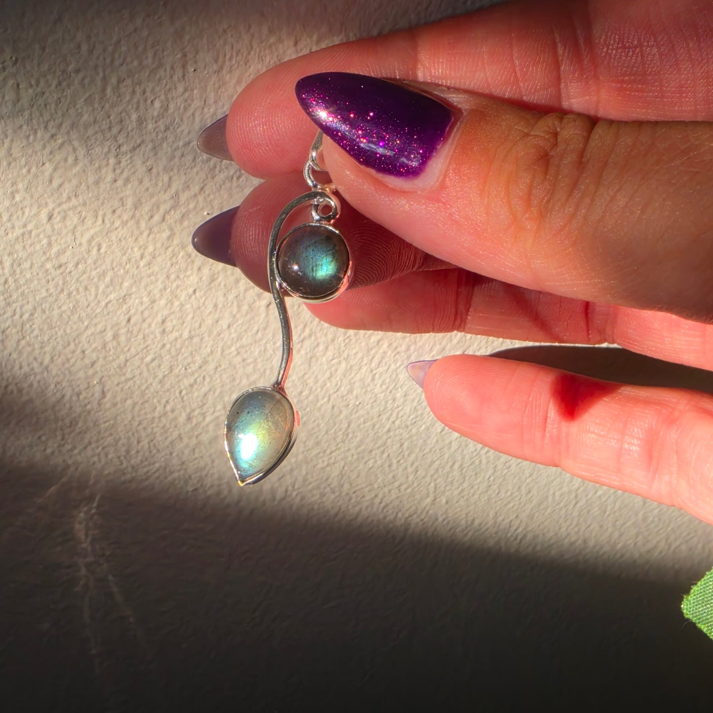 Labradorite pendant