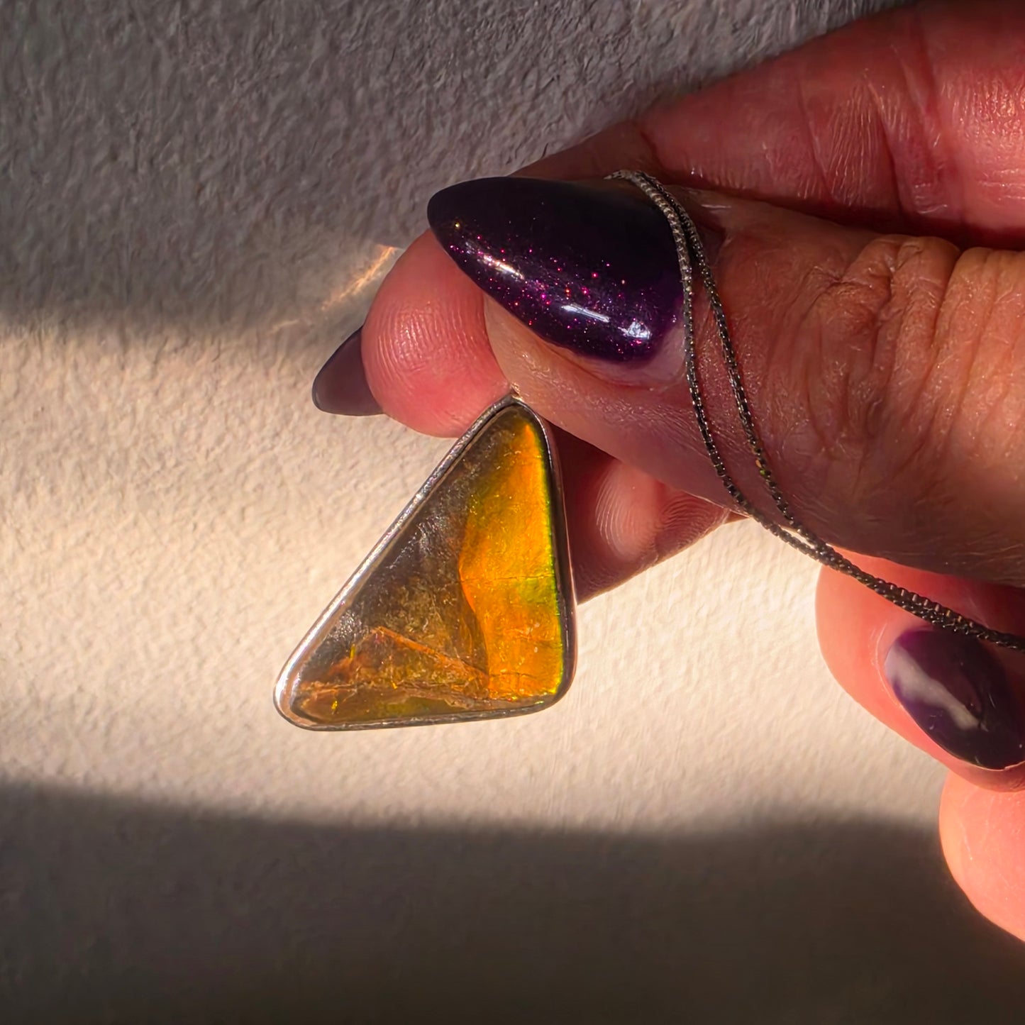 ammolite pendant 3