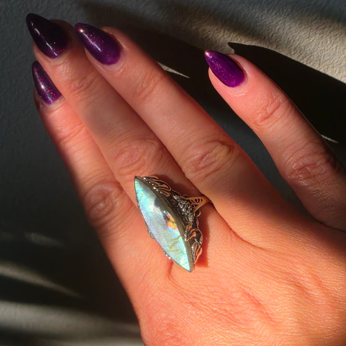 Labradorite ring special