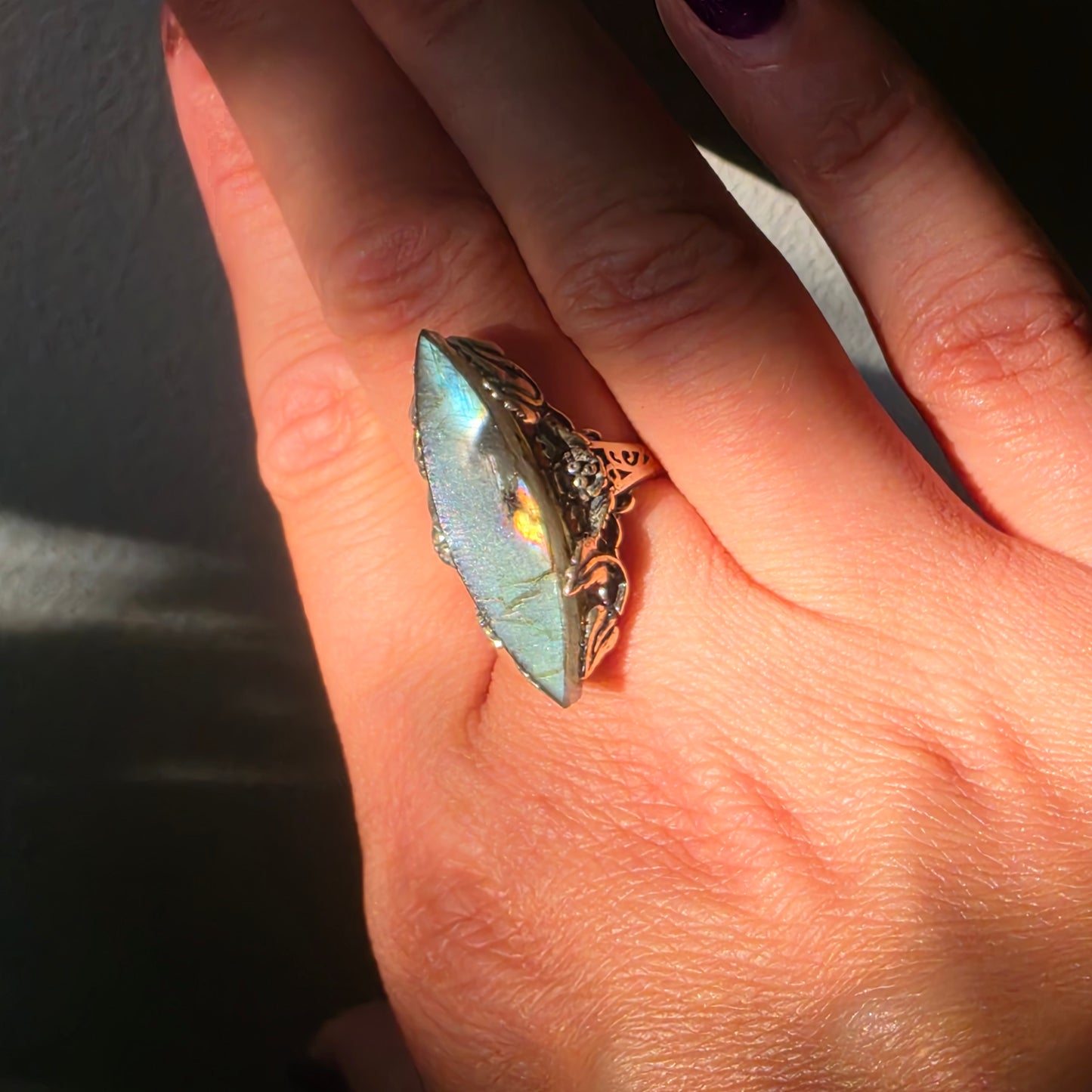 Labradorite ring special