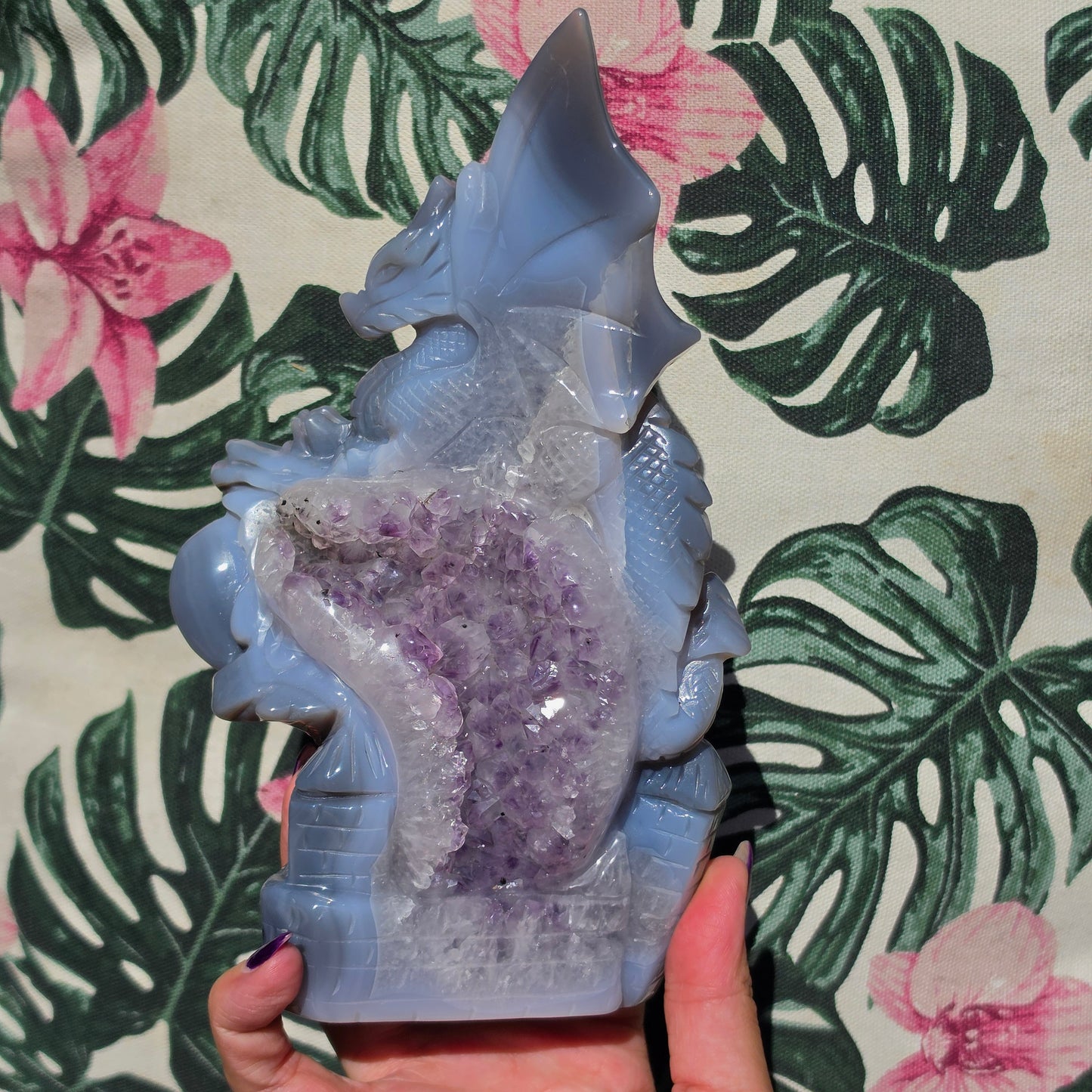 amethist / agate dragon