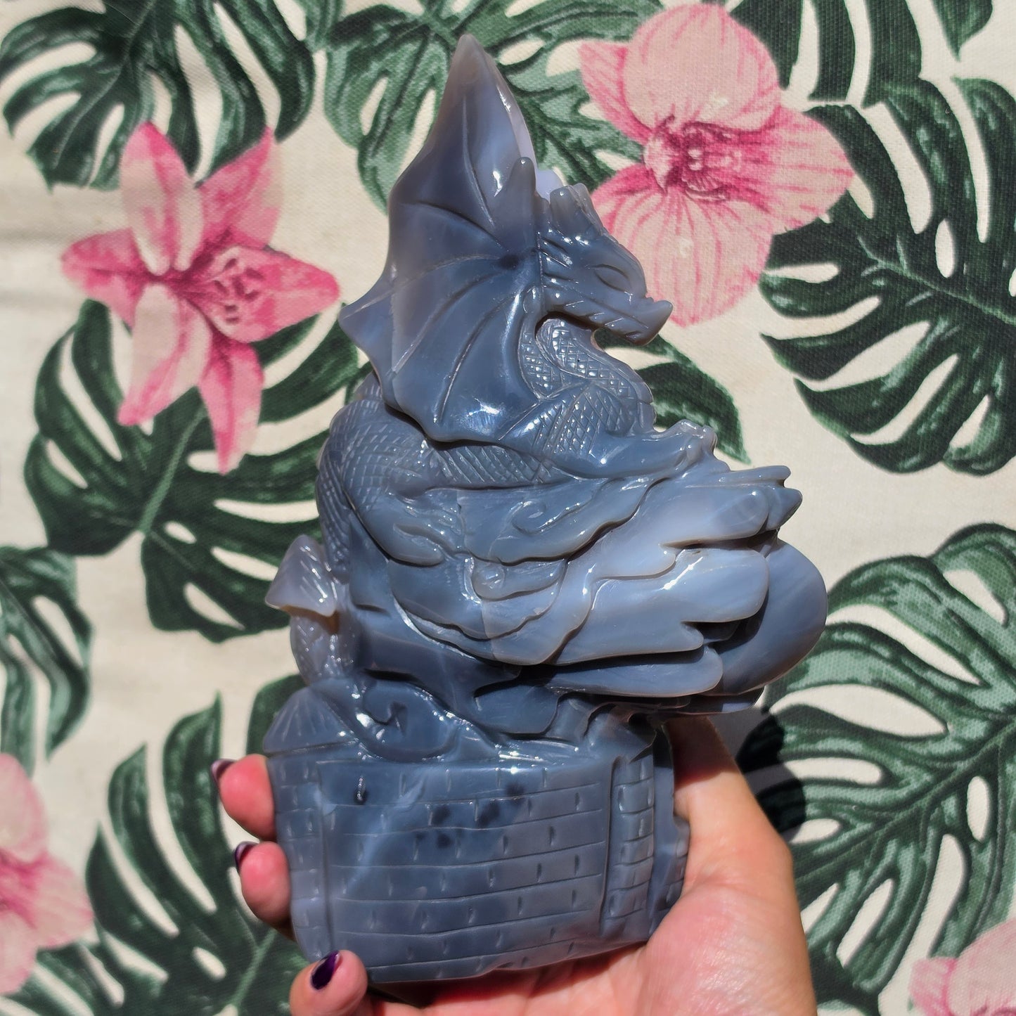 amethist / agate dragon