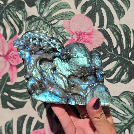 Labradorite Japanese garden 3