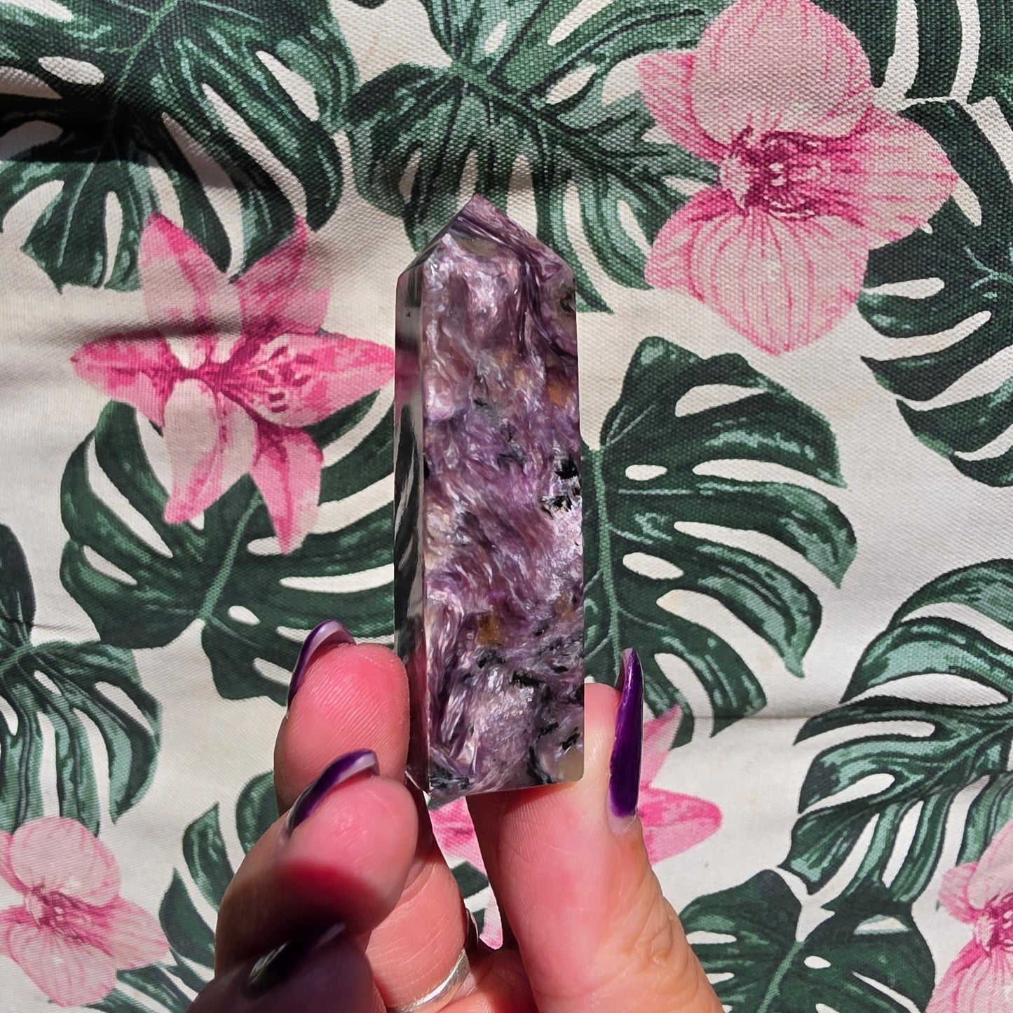 Charoite tower 1