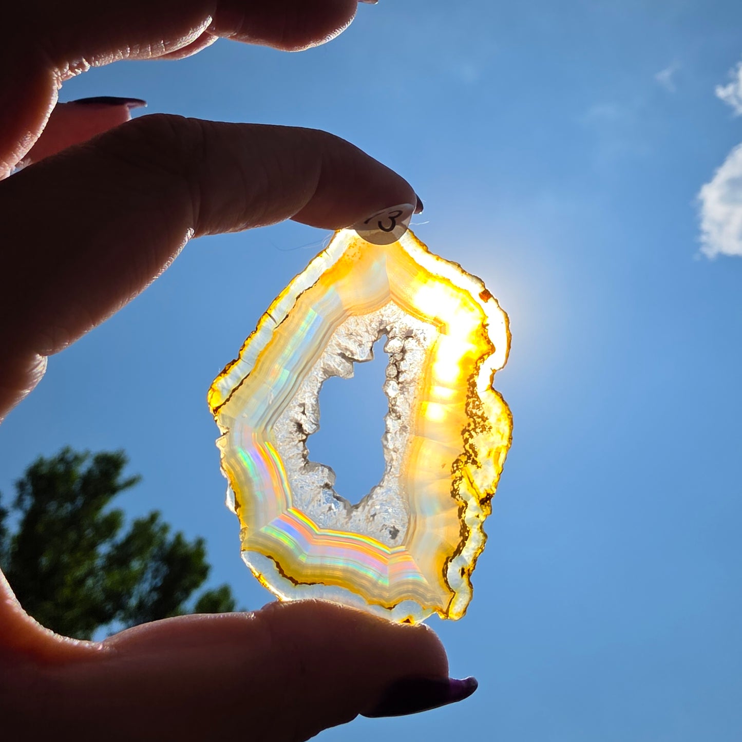 Iris agate 13