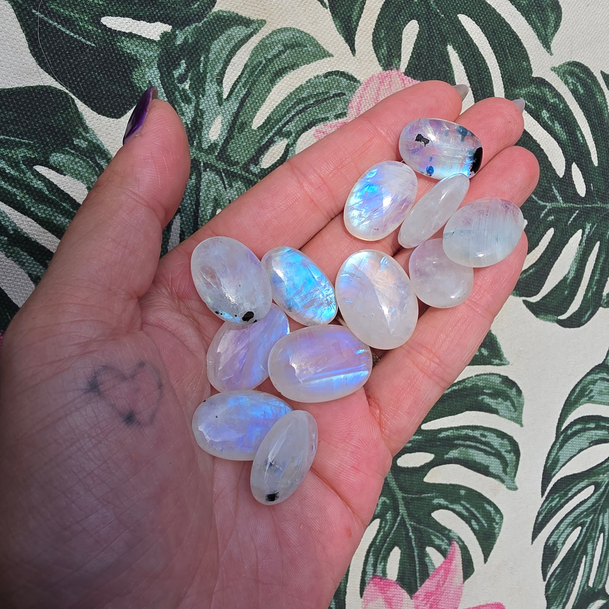 High quality Indian moonstone nugget