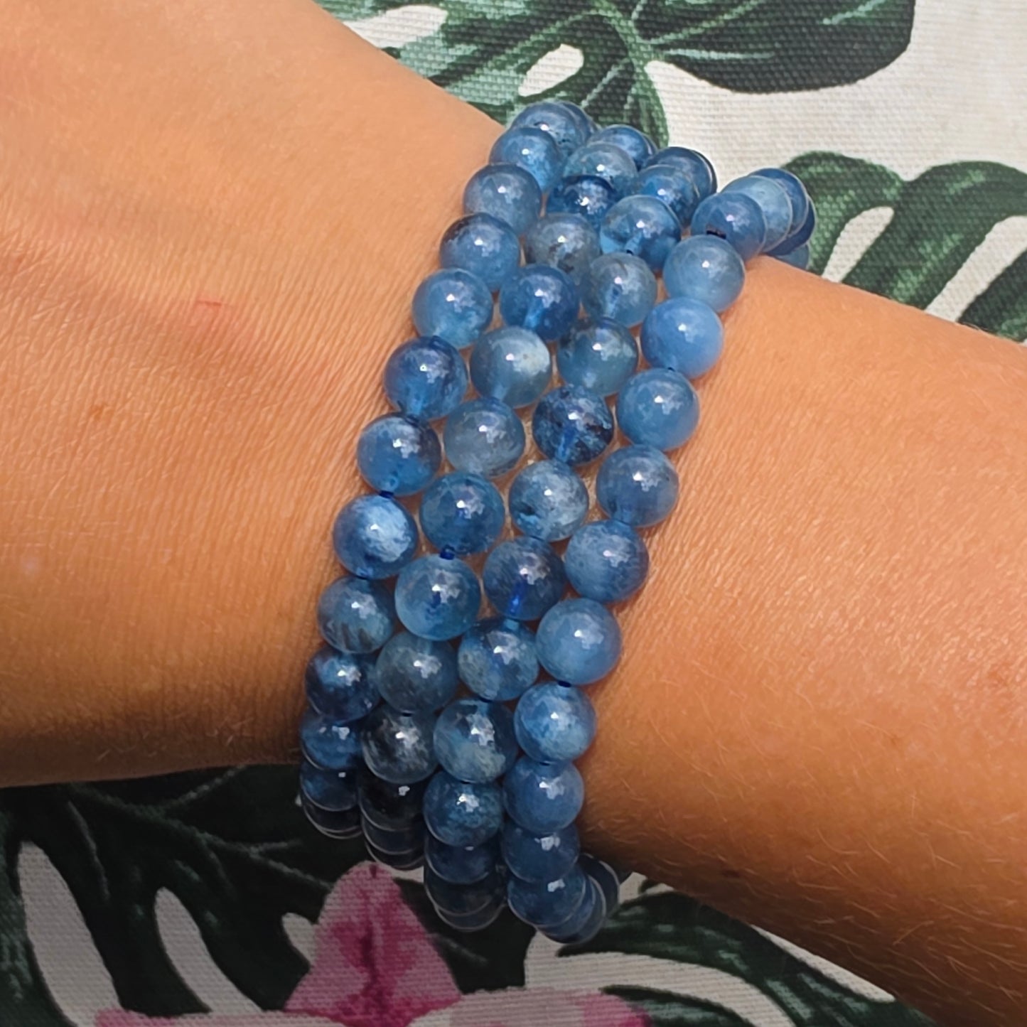 Devil aquamarine bracelet