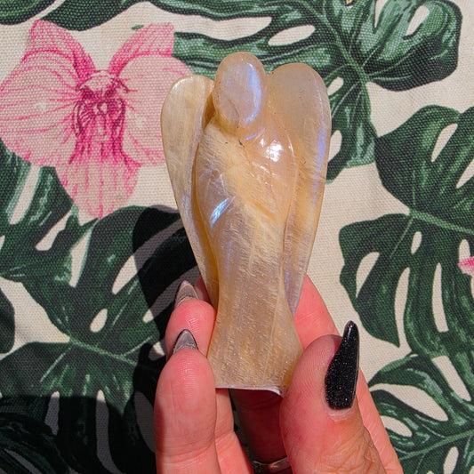 Tanzanian moonstone angel 6