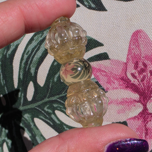 Natural Citrine vajra