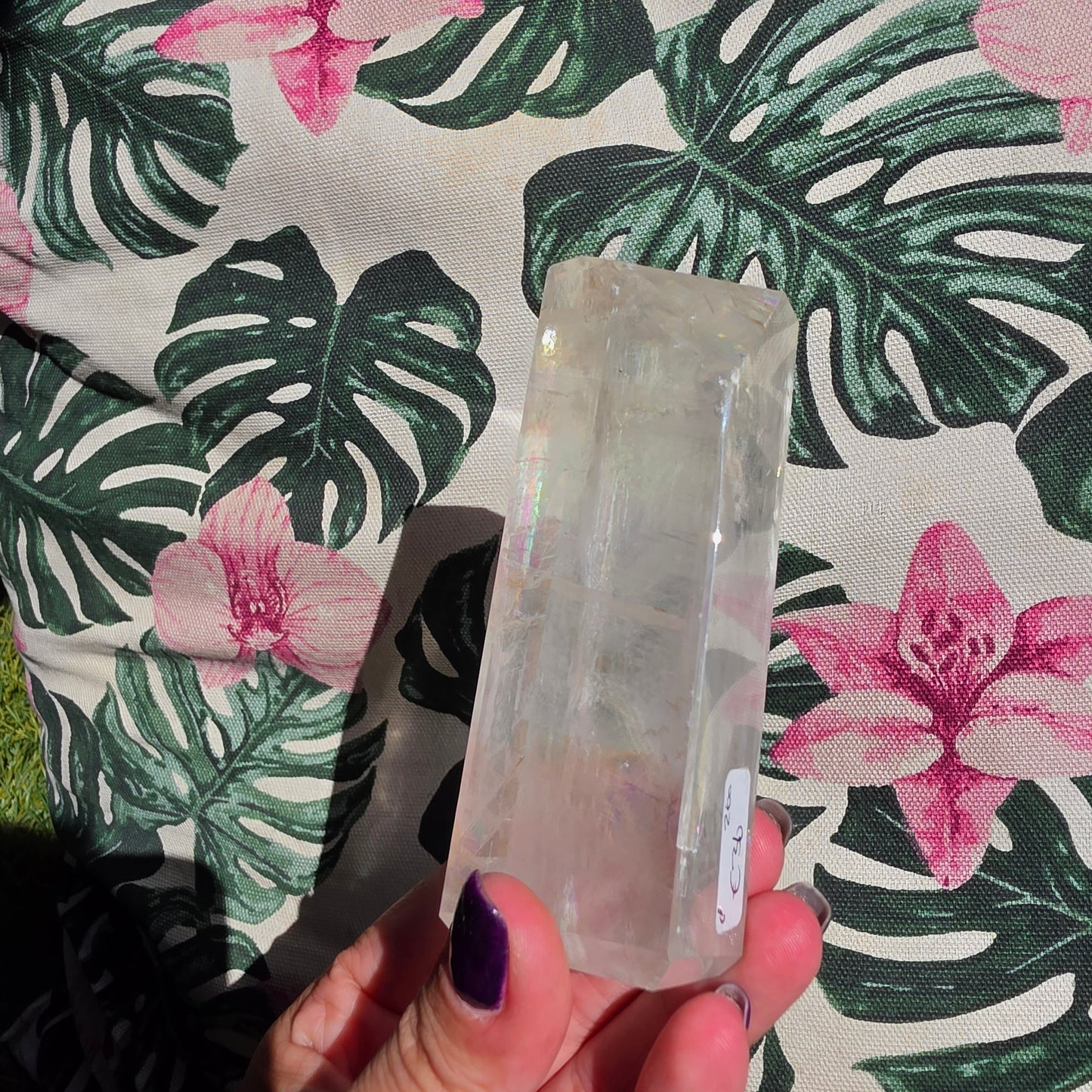 clear optical calcite freeform 8