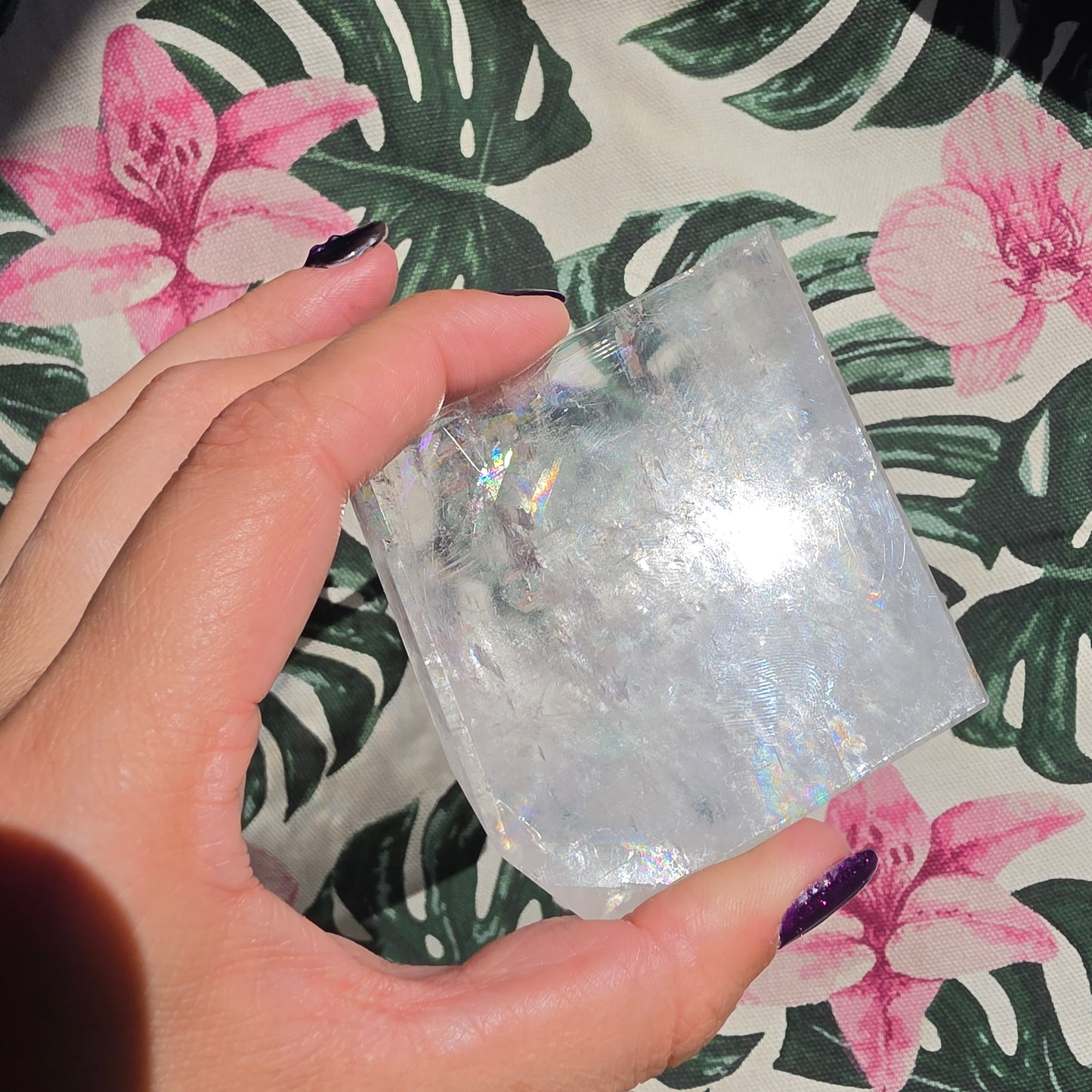 clear optical calcite freeform 19