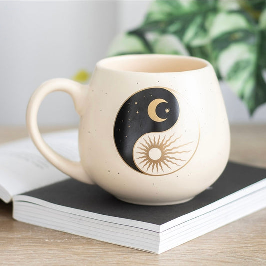 Ying Yang mugg beige