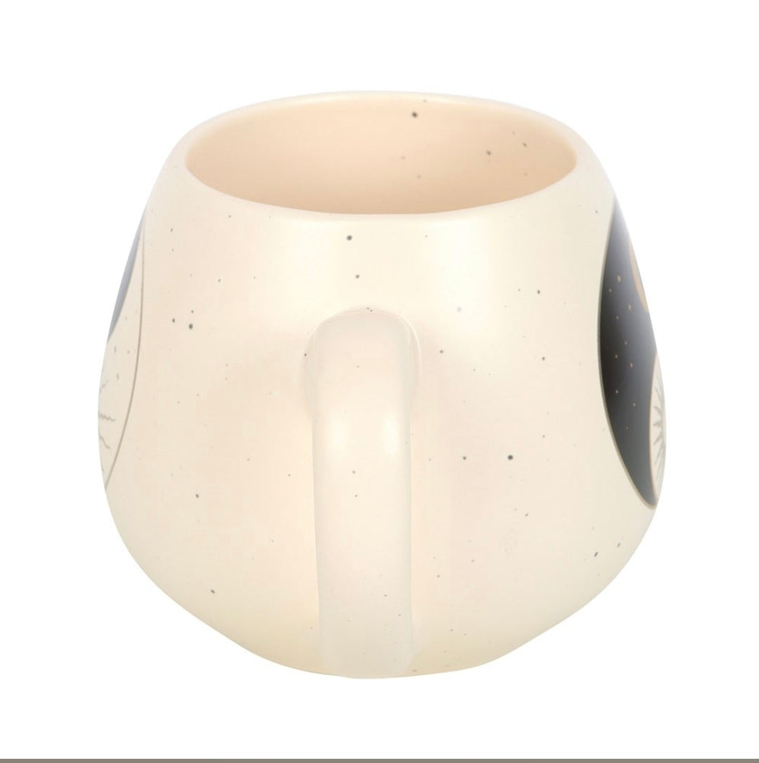 Ying Yang mugg beige