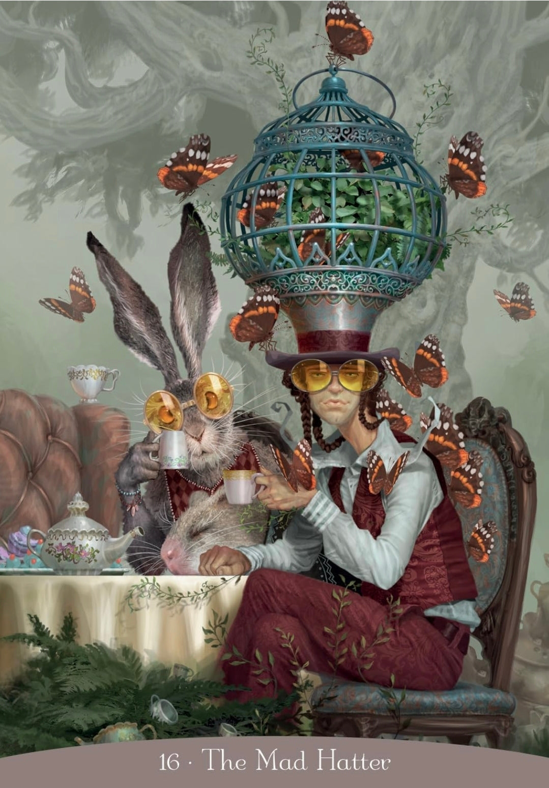 Alice in wonderland oracle deck