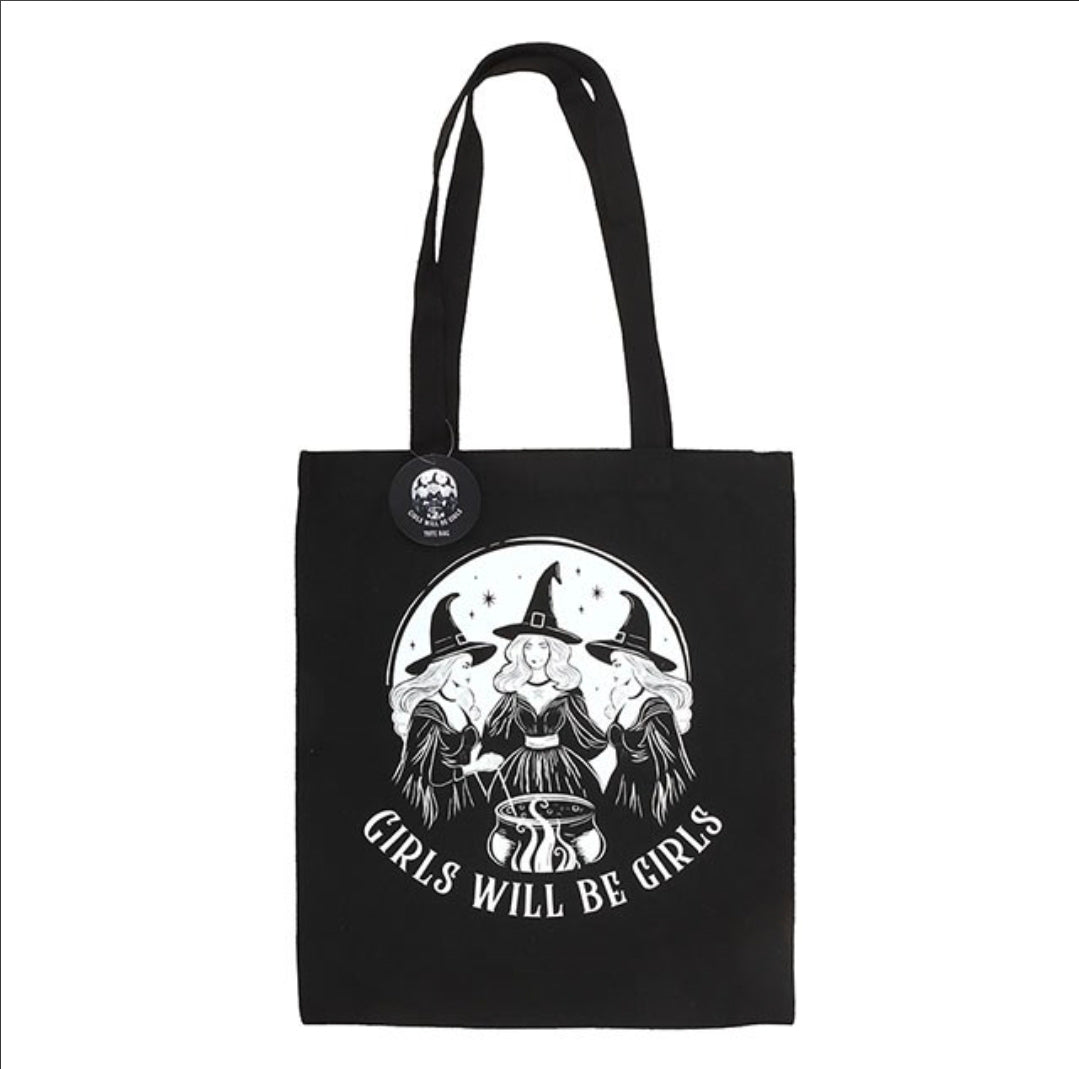 Tote bag witch