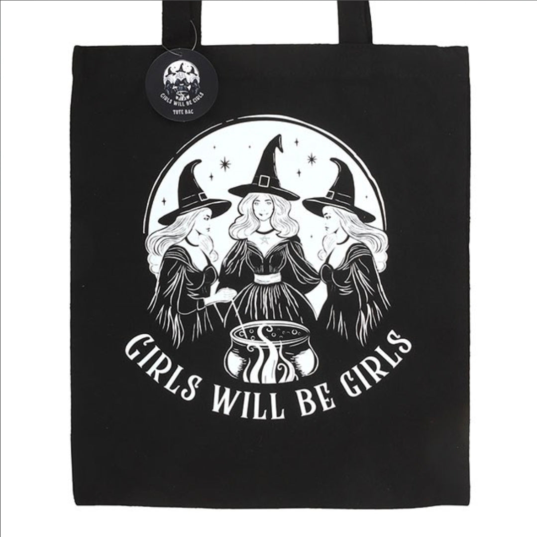 Tote bag witch