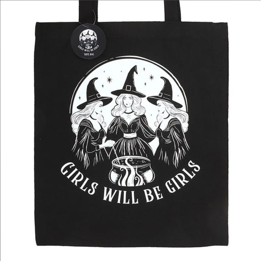Tote bag witch