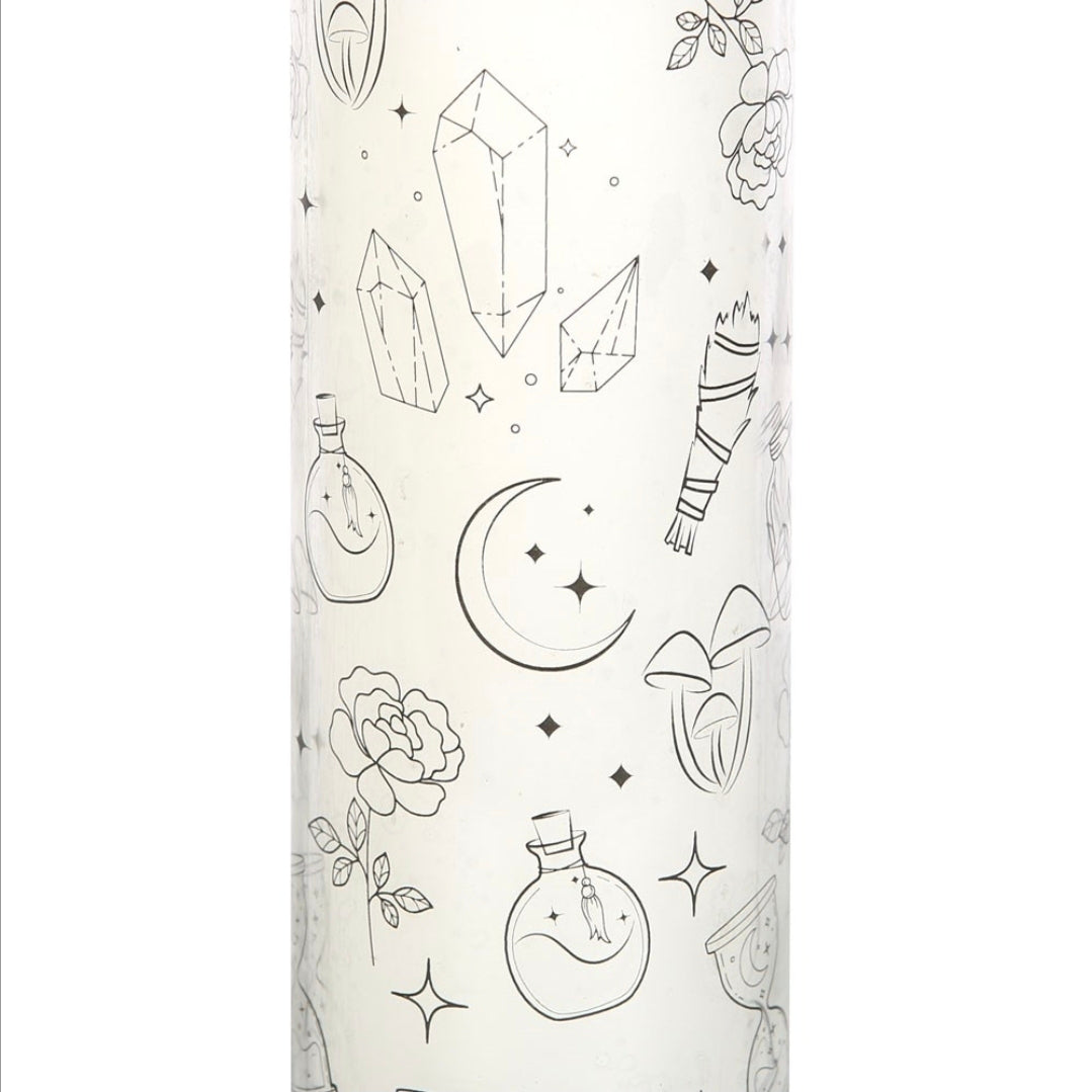 White sage tube candle