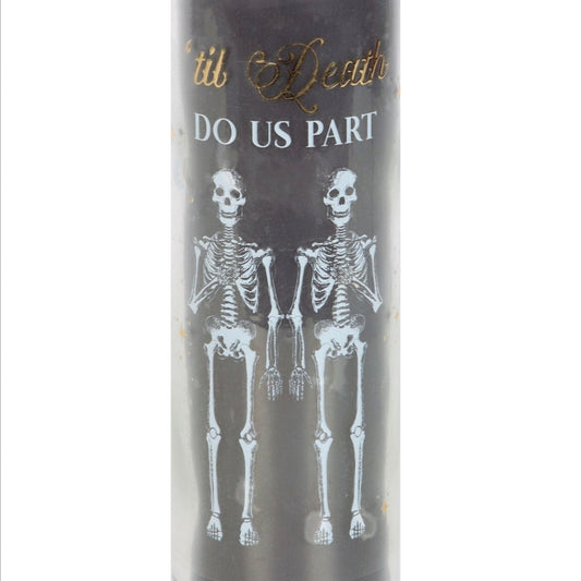 amber noir tube candle