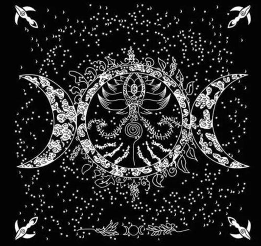Moon altar cloth