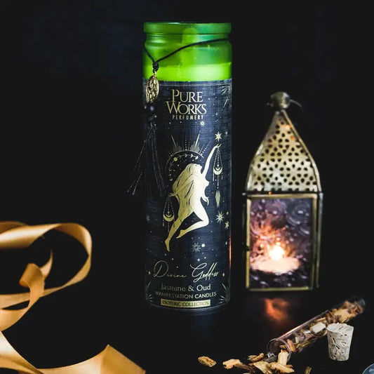 Tube candle Jasmine & Oud