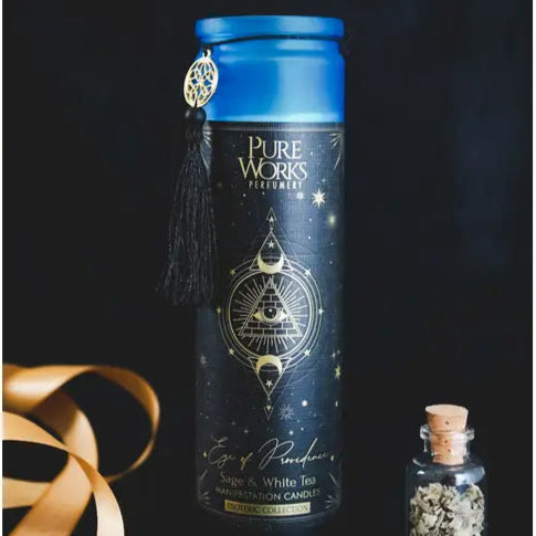 Tube candle Sage & white tea