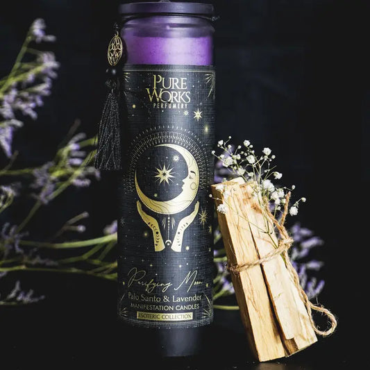 Tube candle Palo Santo & Lavender