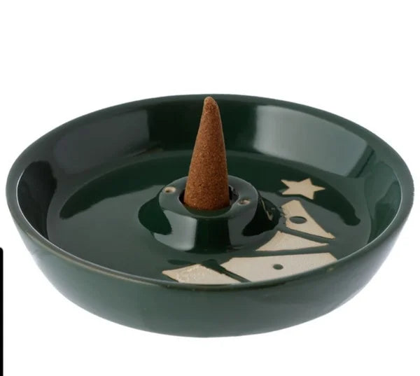 Incense holder christmas tree