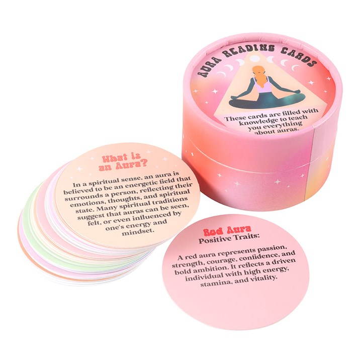 Aura reading cards