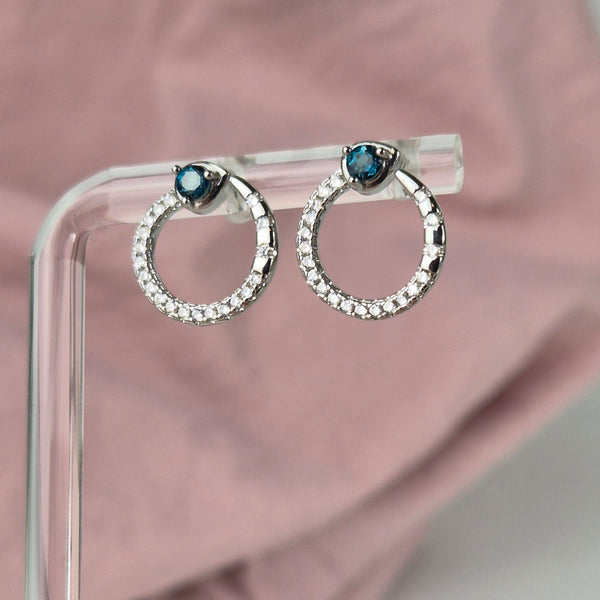 Sapphire earring snake
