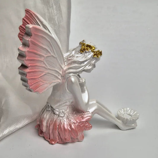 Sphere holder fairy pink