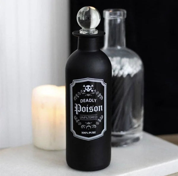 Glass bottle "poison"